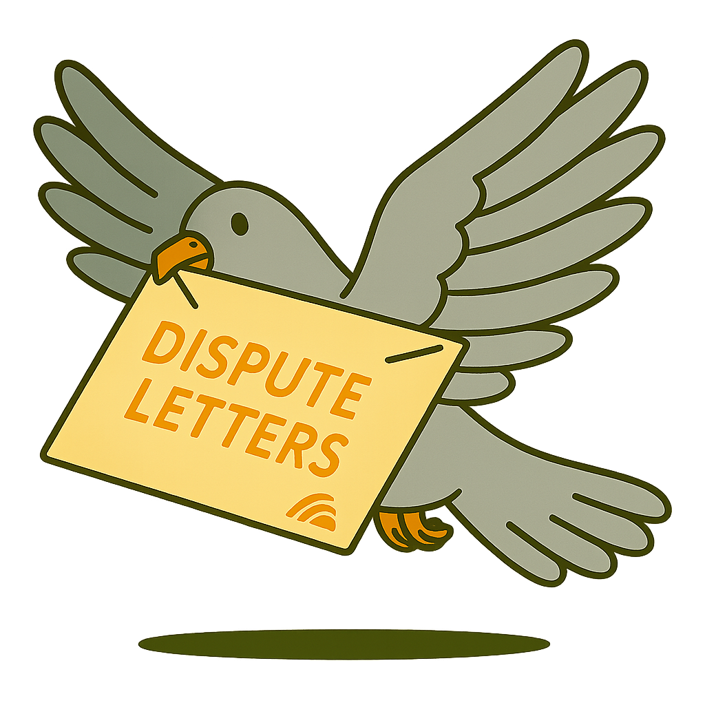 Professional dispute letters illustration